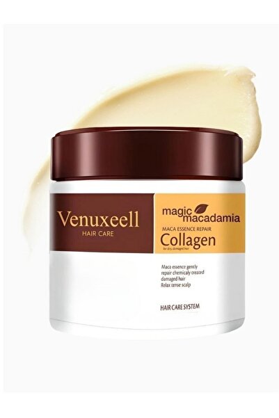 Genel Markalar Kolajen Saç Bakım Maskesi Maca Özü Onarıcı Repair Argan Yağı Saç Maskesi 500 ml