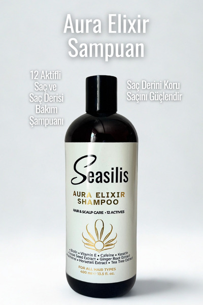 Seasilis Aura Elixir Shampoo - 400 ml