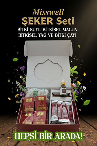 MİSSWELL Şkr Bitkisel Ürün Seti - Şeker Avcısı