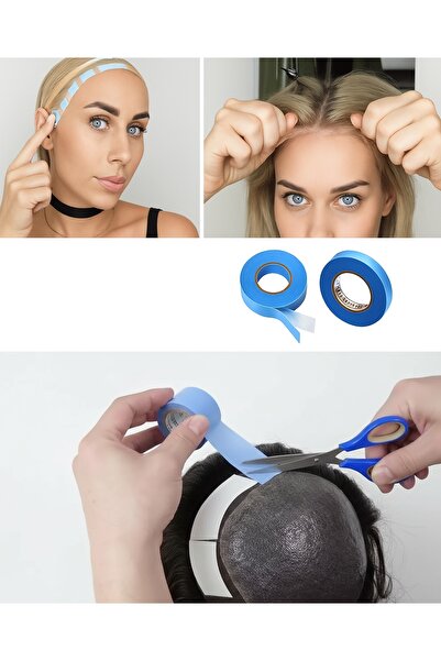 Transformacion Protez Saç Bandı - 2-4 Haftalık Peruk Bandı Walker Tape Lace Front 1cmx2.75 metre 722310