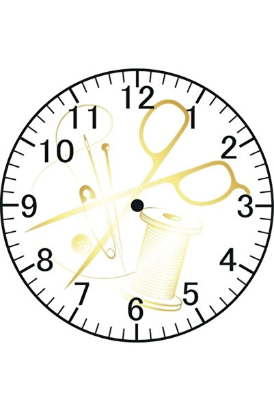 Tailor Model Wall Clock - Tailor Clock