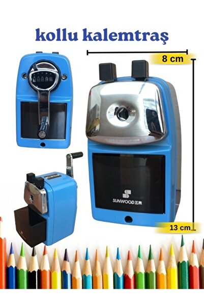 Rubenis مبراة أقلام كبيرة الحجم مع مقبض