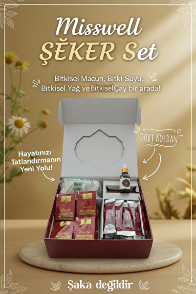 MİSSWELL Şkr Bitkisel Ürün Seti - Şeker Avcısı