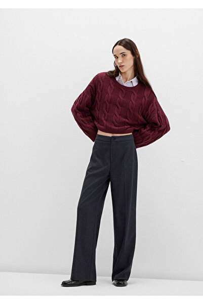 Mavi Anthracite Fabric Trousers 1011089-87829