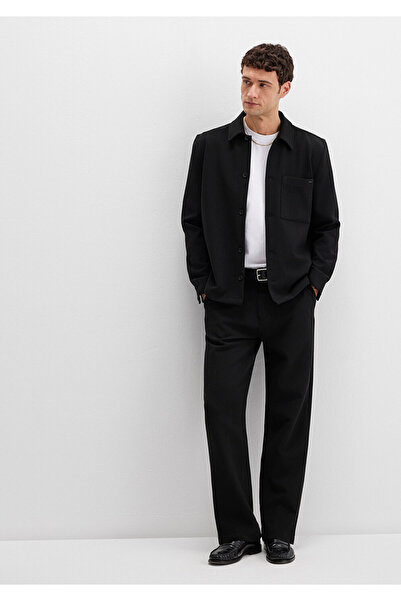 Mavi Black Fabric Trousers 0010536-900