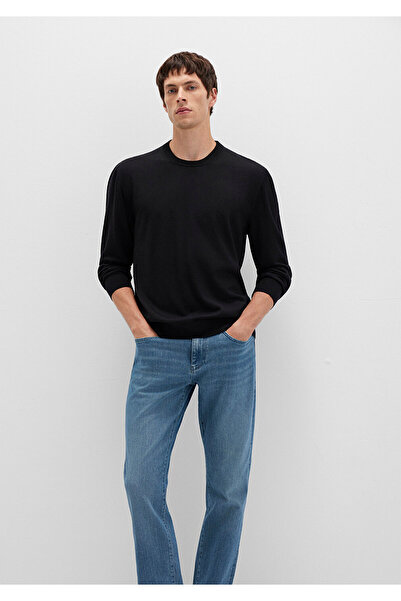 Mavi Crew Neck Black Wool Sweater Regular Fit / Regular Cut 0710384-900