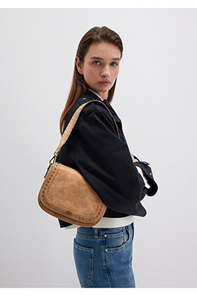 Mavi Faux Suede Tan Crossbody Bag 1913472-70218