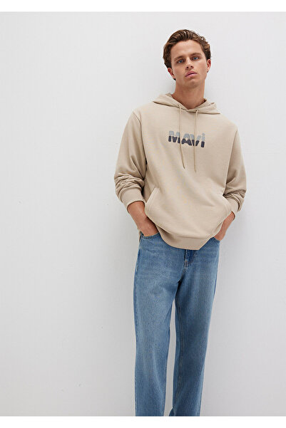 Mavi Φούτερ με στάμπα με λογότυπο 0S10395-70004