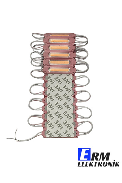 Ermelektronik 12v 2w Cob Modül Led Pembe | Araç Altı & Oto Iç Aydınlatma | 10'lu Paket