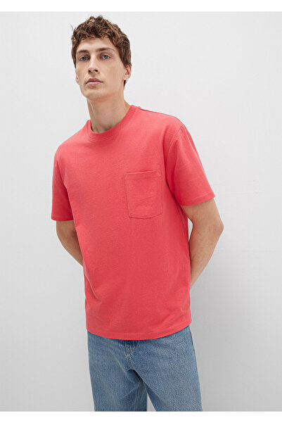 Mavi Pocket Detailed Pink T-Shirt Loose Fit / Loose Relaxed Fit 066248-71079