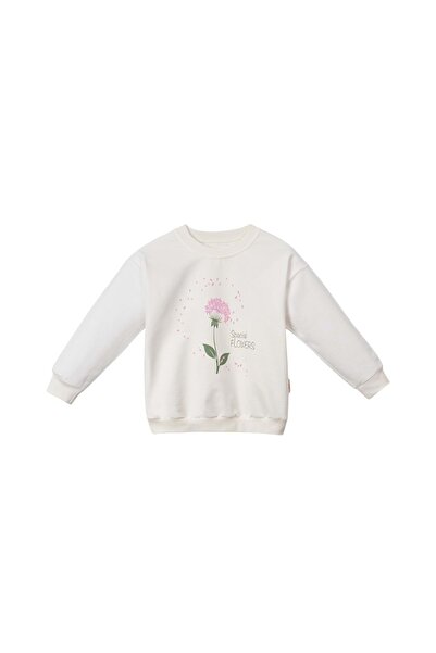 Necix's Pink floral quilted unlined jacket and denim pants three-piece set