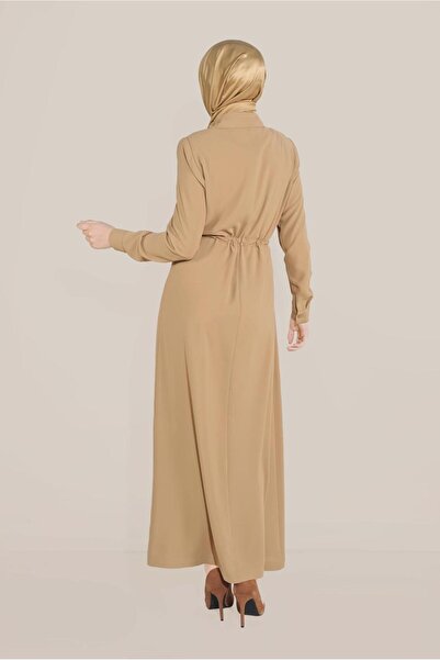 Alvina Zippered Cover with Pockets and Button Detail 10225