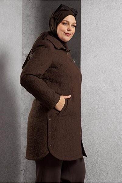 Alvina KAPİTONE BÜYÜK BEDEN TRENÇKOT 10930