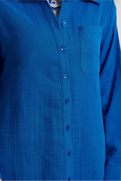 Alvina Cotton Shirt Tunic 44811