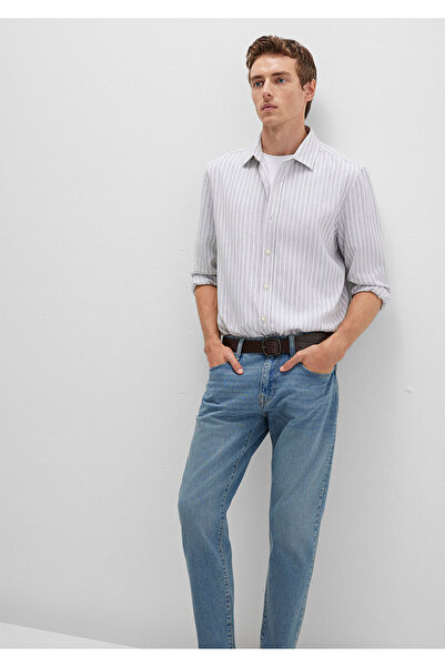 Mavi Striped Gray Shirt Regular Fit / Regular Cut 0211693-91013