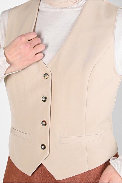 Alvina BUTTONED VEST 44175