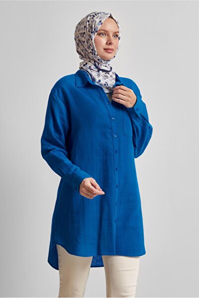 Alvina Cotton Shirt Tunic 44811