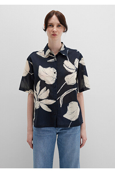 Mavi Printed Black Shirt Loose Fit / Loose Relaxed Fit 1211187-90716