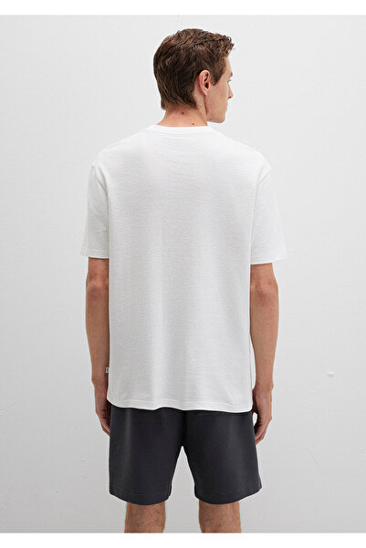 Mavi Λευκό Basic T-shirt Loose Fit / Χαλαρή Ραφή 0612823-70057