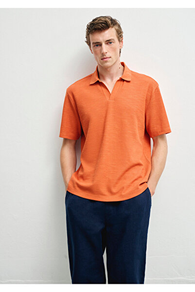 Mavi Πορτοκαλί μπλουζάκι Polo Loose Fit / Loose Relaxed Fit 0612945-90750