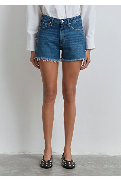 Mavi Heidi 90lar İndigo Mavisi Jean Şort 1410057-88757