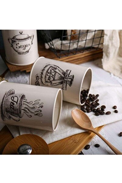 COOYA 3Pcs Multi Purpose Kitchen Canister Set, Metal Food Storage Containers with Sealed Lids