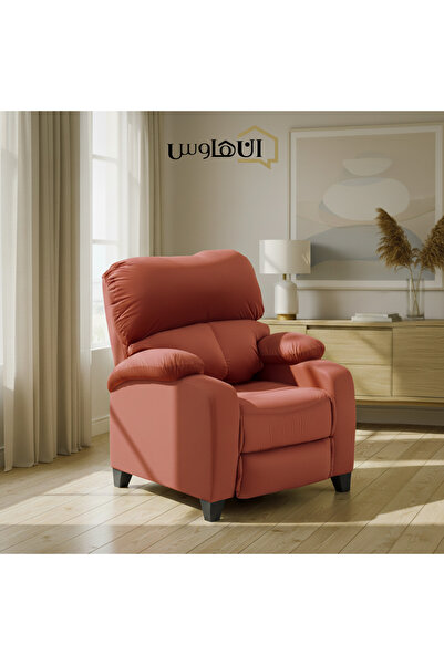 Lazy Vibes MNZ1 | كرسي استرخاء كلاسيكي مخملي - وردي غامق