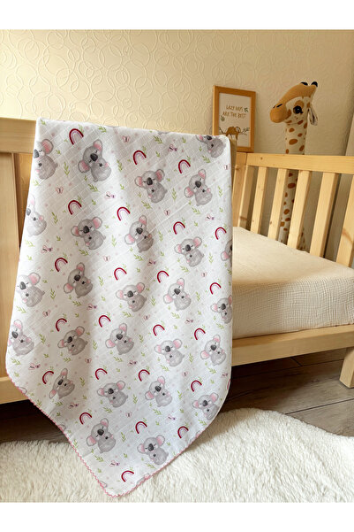 Cloudy Çok Amaçlı Müslin Örtü 18-koala 80x90 Cm, Yeni Doğan, Müslin Battaniye...