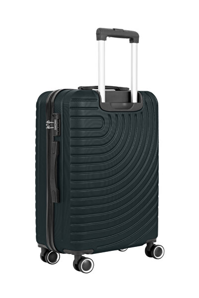 PARAJOHN حقيبة أمتعة لولبية صلبة من مادة ABS بحجم 20 بوصة (صغيرة) مع 4 عجلات دوارة وقفل