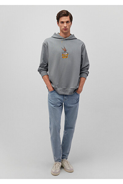 Mavi Bugs Bunny Printed Grey φούτερ 0S10102-70098
