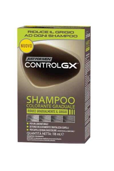 Just For Men Controlgx Saç Siyahlaştırıcı Gri Engelleyici Şampuan 118 ml