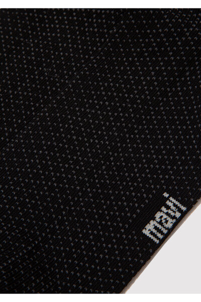 Mavi Black Patterned Socks - 0911581 -900