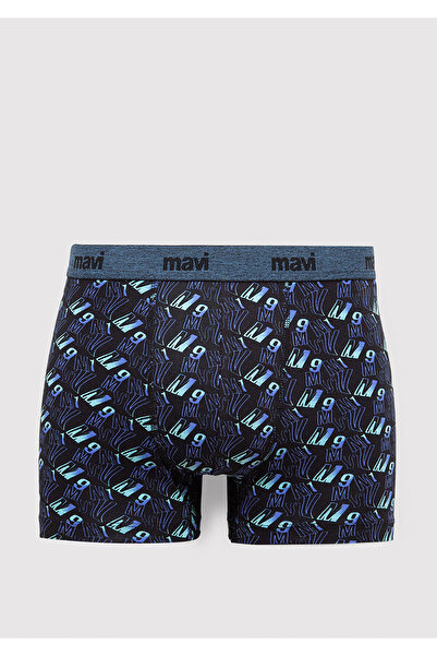 Mavi M9 Printed Navy Blue Boxer - 0911632 -900 Μοντέλο