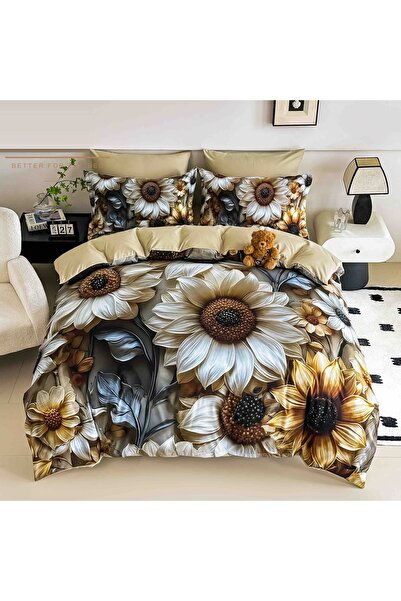 CHIRASO CHIRASO Bedding, 5D, Finet, ELASTIC Sheet 180x200+30cm, Duvet Cover, 4 Pillowcases