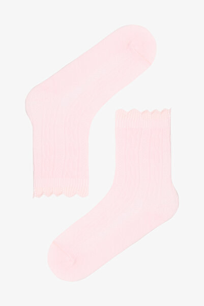 Penti Смесени цветове за момичета с рибена кост мотив памучни 3-пакетни чорапи