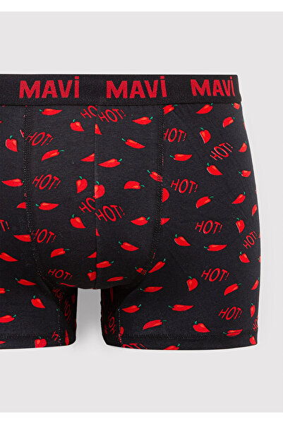 Mavi Black Pepper Detailed Boxers - 0911631 -900
