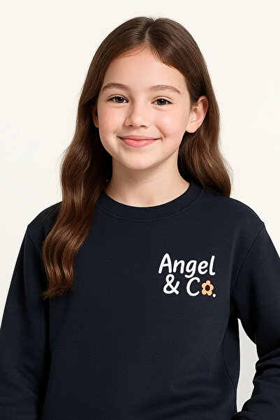 Angel&Co. Girls Clothing Vorteks Fabric Girls' Tracksuit Set