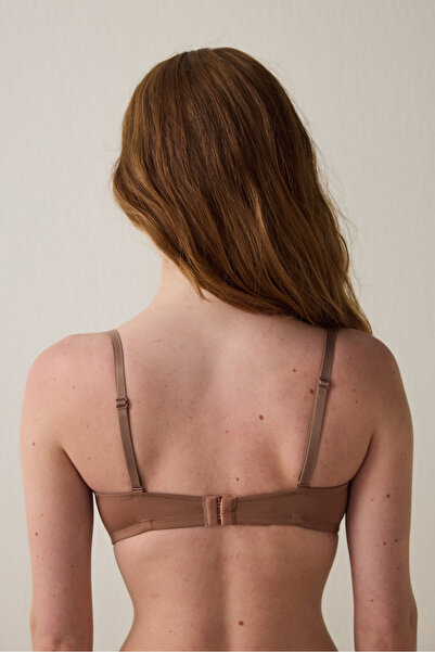 Penti Açık Kahverengi Bloom Balenli Sütyen