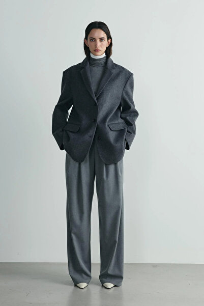 Suud Collection Smoked Gina Cashmere Blazer Jacket