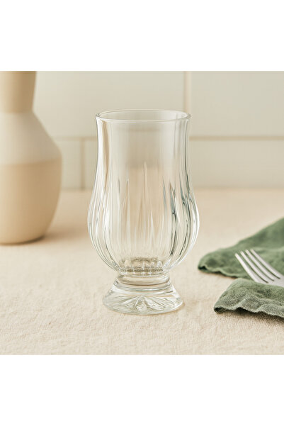 ALQANNAS 8-piece set of premium crystal juice glasses with bases | Elegant glasses for water and juices