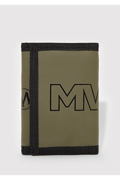 Mavi Mvjns Logo Printed Khaki Wallet 0911627 -70194
