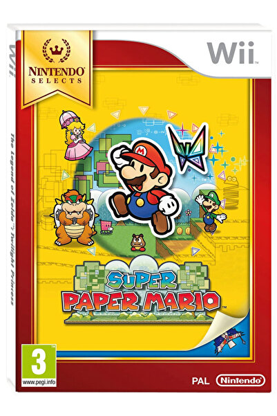 OEM SUPER PAPER MARIO (Select) game for WII