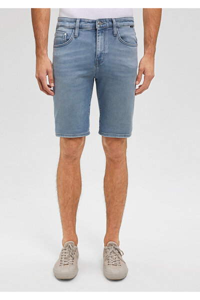 Mavi Brian Sporty Puslu Açık Mavi Jean Şort 0418487659