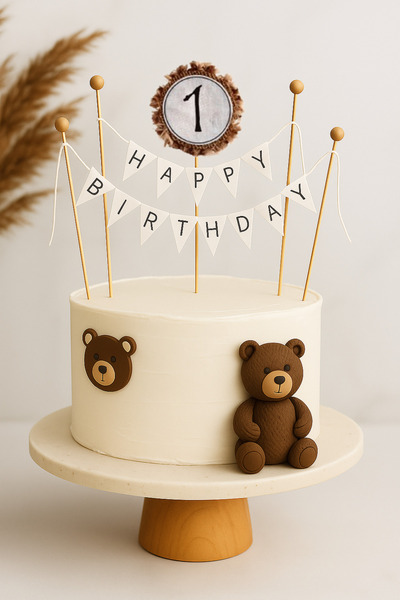 bymila Doğum Günü Pasta Süsü - happy birthday