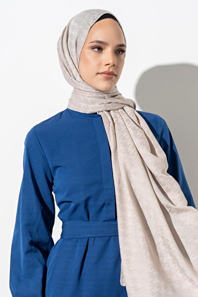 JAWEL Jacquard Hijab Small Patterned Women's Houndstooth Shawl