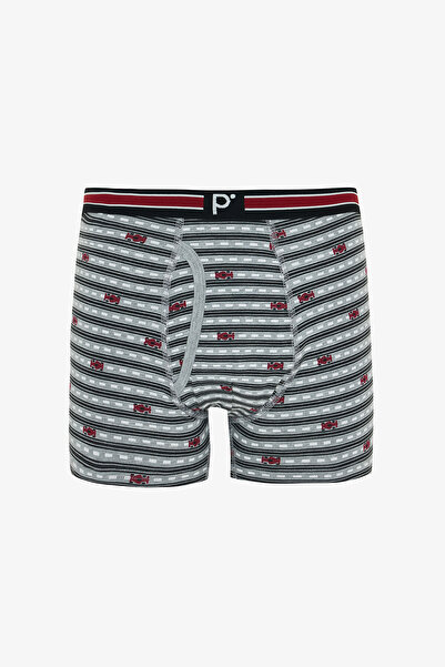 Penti Erkek Red Dots Puantiye Desenli Organik 3'lü Boxer