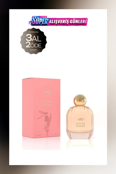 Mad Parfüm Divine Desire 100 ML Kadın Parfüm | 3AL 2ÖDE