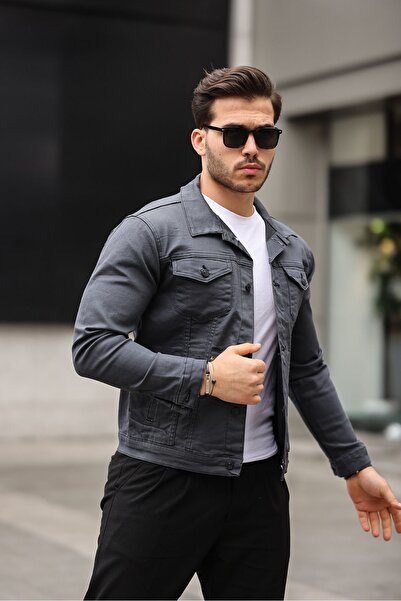 comstar Чоловіча якісна джинсова куртка з тонкого деніму