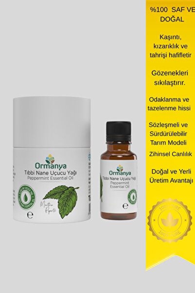 ORMANYA Tıbbi Nane Yağı 10 Ml