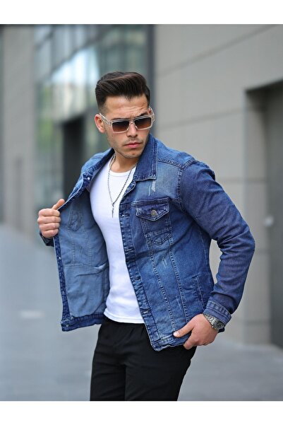 comstar Ανδρικό τζιν τζιν μπουφάν A Quality Slim Fit